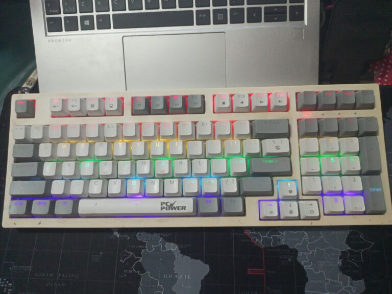 PC power k 98 mechanical keyboard